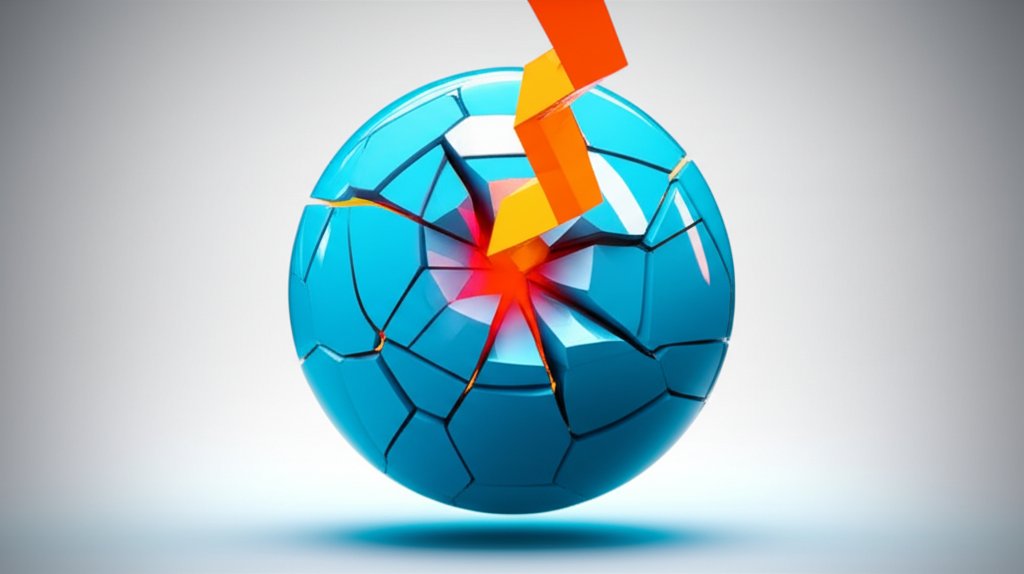 Syringe injecting unpredictable drama and chaos, disrupting stability.